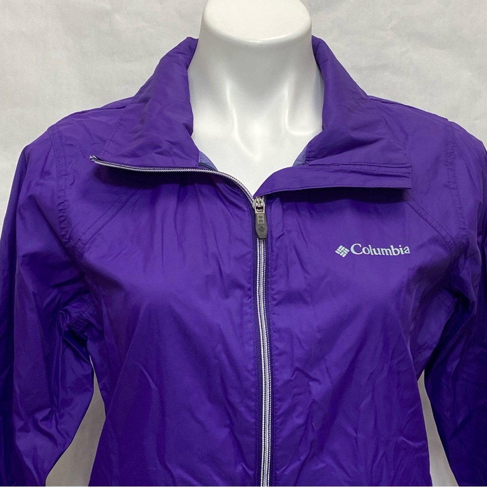 Columbia Purple Switchback Packable Lightweight R… - image 4